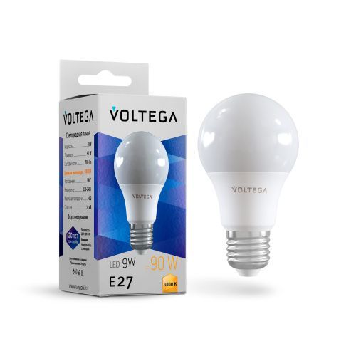Лампочка светодиодная Voltega General purpose bulb 9W 7244