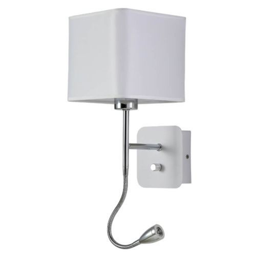 Бра Crystal Lux Paco (Пацо) Paco AP2 Chrome/White