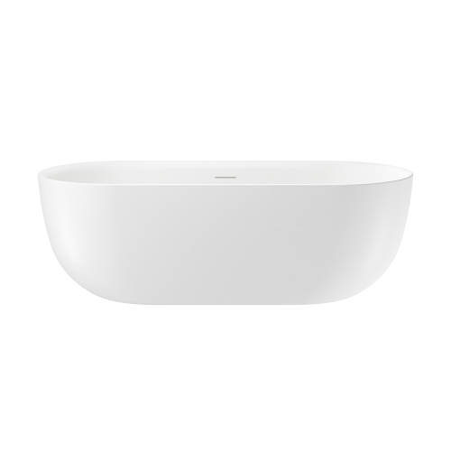 Ванна акриловая Wellsee Chic Riviera 236802000 170х76 отдельностоящая овальная с ножками