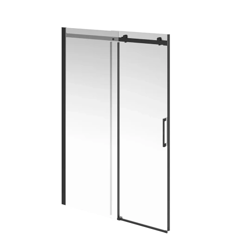 Душевая дверь Kerama Marazzi MAGIA DI VENEZIA CT.140.1/2.SD.BLK.M 140x210 стекло прозрачное профиль черный матовый