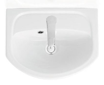 Раковина Sanita Манго 40 см WB.FN/Mango/40-C/WHT.G/S1 подвесная цвет белый