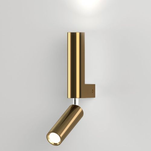 Спот Eurosvet Pitch (Питцх) 40020/1 LED латунь