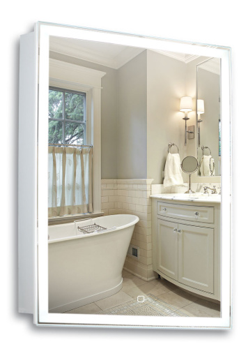 Зеркало-шкаф Azario Киото LED-00002359 60х15х80 подвесной цвет белый Зеркало-шкаф Azario Киото LED-00002359 60х15х80 подвесной цвет белый