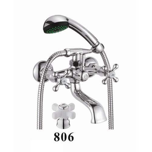 Смеситель для ванны D-Lin D130806 настенный хром