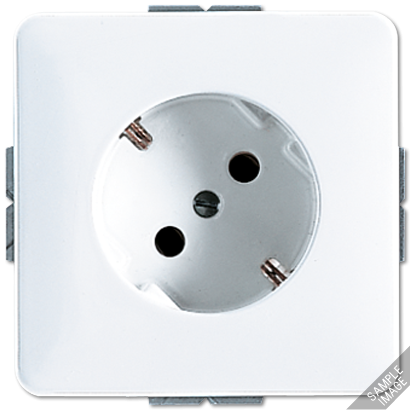 Розетка штепсельная Jung CD521-45NWW