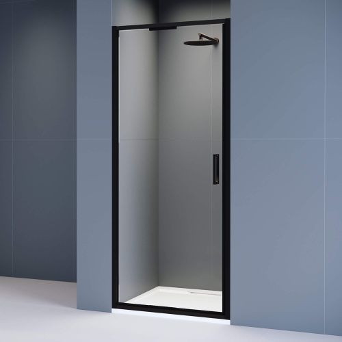 Душевая дверь RGW Stilvoll 70320510-14 100х195 стекло прозрачное профиль черный