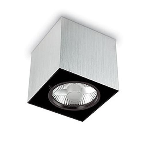 Светильник потолочный Ideal lux Mood Alluminio (Моод Аллуминио) Mood PL1 Small Square Alluminio
