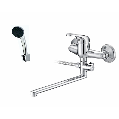 Смеситель для ванны D-Lin D140410 настенный хром