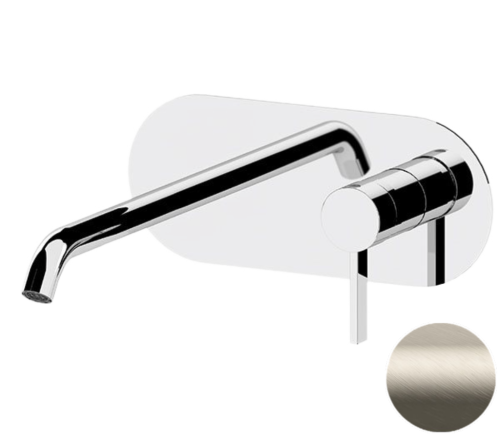 Смеситель для раковины Remer Metrica MC15KBXV встраиваемый в стену нержавеющая сталь