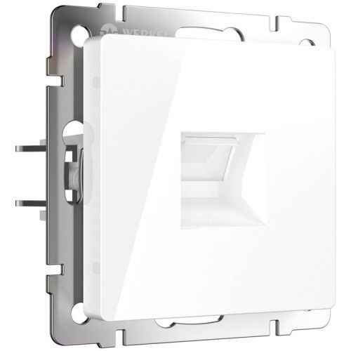 Телефонная розетка RJ-11 Werkel Белый 4690389155383