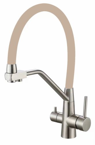 Смеситель для кухни Fmark FS0662-L12 на мойку сатин