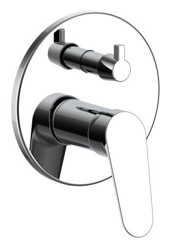 Смеситель для ванны и душа Esko KZ83-2 встраиваемый в стену хром