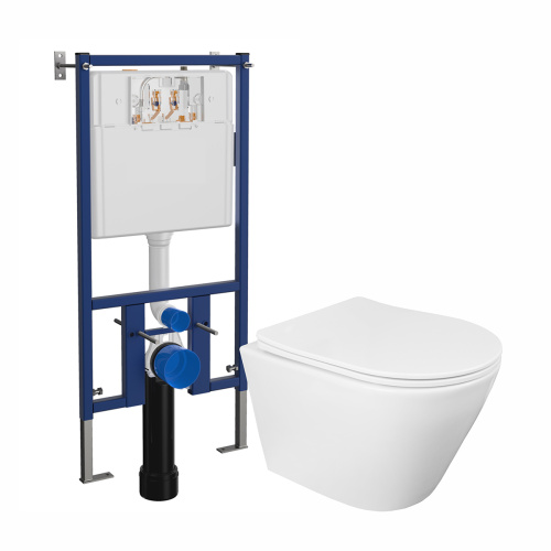 Комплект унитаз с инсталляцией  Loranto  4501+87266 Комплект унитаз с инсталляцией  Loranto  4501+87266