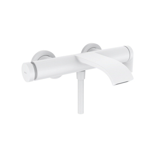 Смеситель Hansgrohe 75420700 настенный белый матовый без термостата
