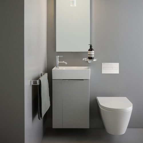 Раковина Laufen Kartell 46 см 8.1533.5.000.111.1 накладная цвет белый