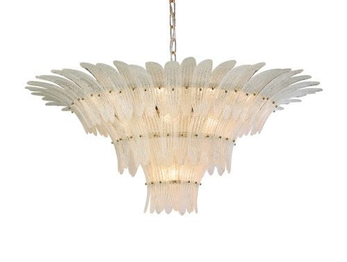 Люстра подвесная Newport 8800 8821/C gold white