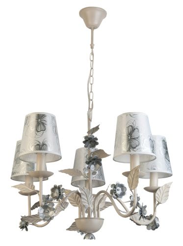 Люстра подвесная Toplight Madlyn (Мадлын) TL5630D-05WH