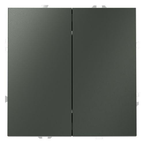 Проходной переключатель двухклавишный VOLTUM S70 VLS020306