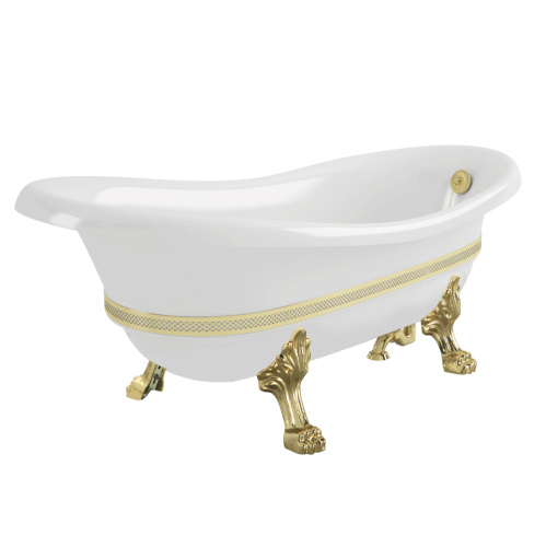 Ванна из искусственного мрамора Migliore BELLA DECOR 26982 170х80 отдельностоящая