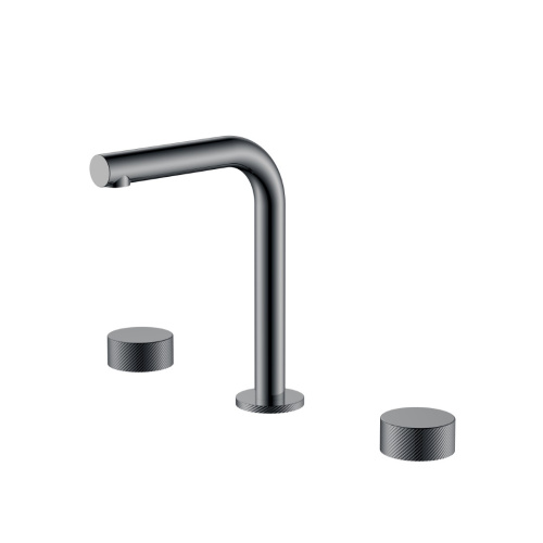 Смеситель Boheme Stick 152-SGM.4 на столешницу графит глянцевый