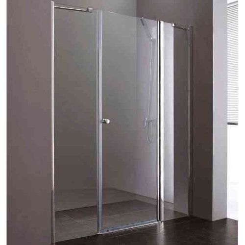Душевая дверь Cezares ELENA ELENA-W-B-13-80+60/30-C-Cr 165х195 стекло прозрачное профиль хром