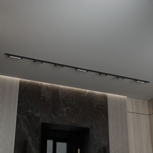 Трековая система со светильниками №11 однофазная накладная Hesby Lighting Skylite (Скылите) HSBL_kompl_S011_NI4B4K