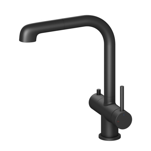 Смеситель Timo Saona 2346/03FL на мойку черный матовый без термостата Смеситель Timo Saona 2346/03FL на мойку черный матовый без термостата