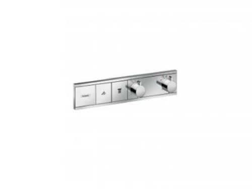 Смеситель Hansgrohe RainSelect 15380000 настенный встраиваемый хром с термостатом