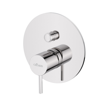 Смеситель Cezares LEAF LEAF-VDIM-L-01 встраиваемый хром без термостата