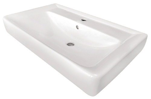Раковина Aquaton Тигода 70 см 1WH302083 накладная цвет белый