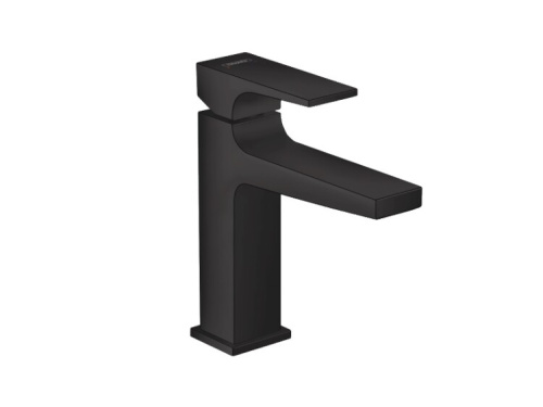 Смеситель Hansgrohe Metropol 32507670 на раковину/столешницу черный матовый без термостата