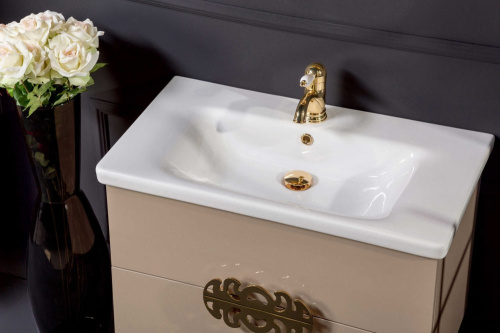 Тумба под раковину Armadi Art NeoArt 830-100-CP 101х44х50 подвесная цвет коричневый