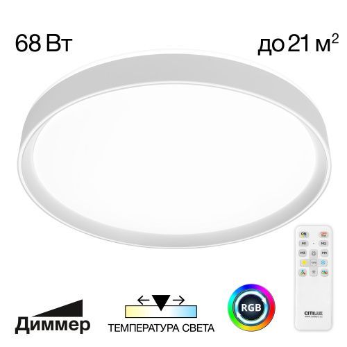 Светильник потолочный музыкальный Citilux Boss (Босс) CL751450G
