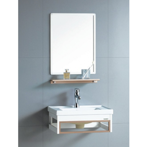 Тумба + раковина + зеркало River LAURA 505 BG (10000003950) 50,5х36х20 подвесная