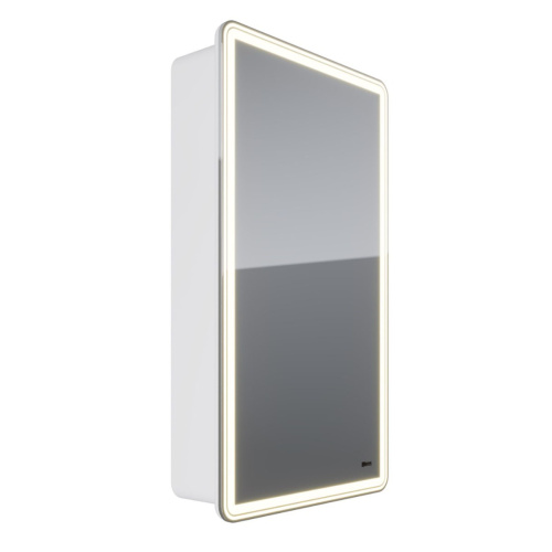Шкаф-зеркало с подсветкой LeMark Element LM45ZS-E 45х14,6х80 подвесной