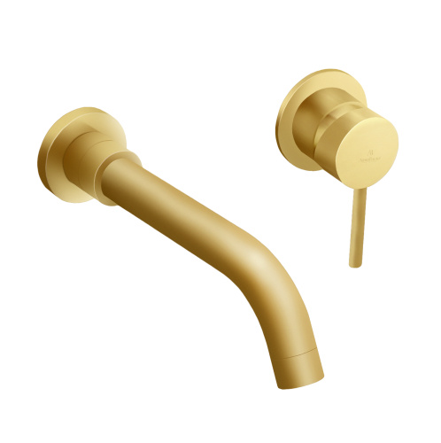 Смеситель для раковины AltroBagno Metropoli AltroBagnoMetropoli010505OrSp встраиваемый в стену золото матовое