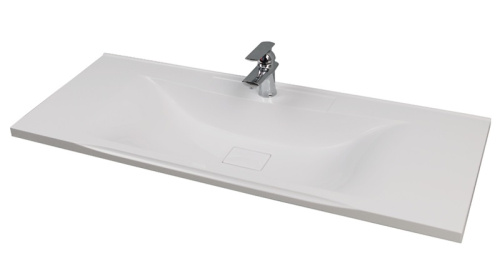 Раковина Aquaton Премьер М 120 см 1A70483KPR010 накладная цвет белый