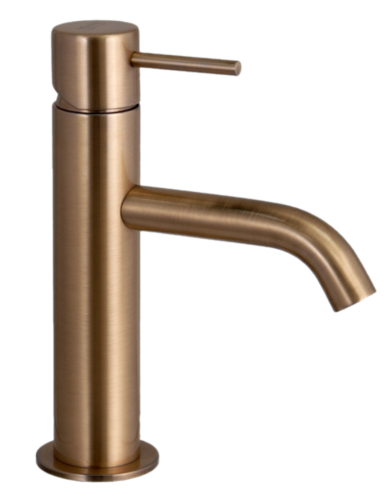 Смеситель Remer X Style X12VO на раковину латунь брашированная