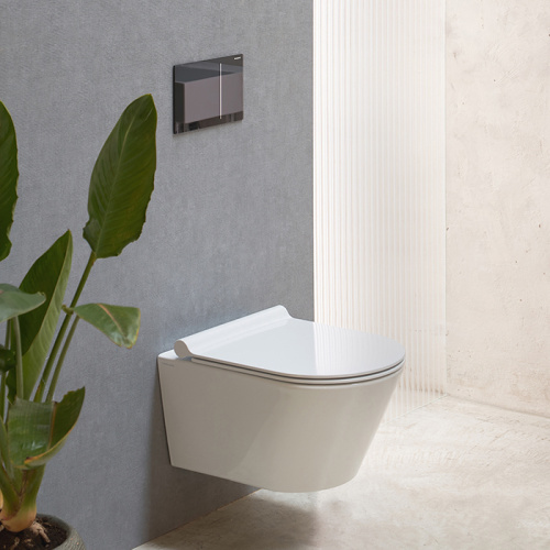 Чаша унитаза подвесная Catalano Zero 111550001 цвет белый без сиденья безободковая смыв торнадо