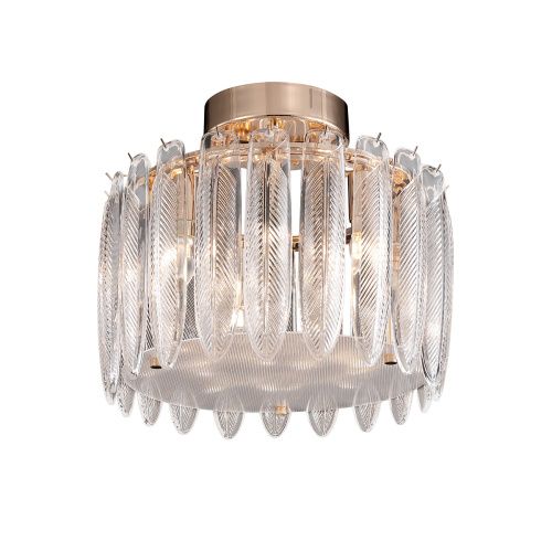 Люстра потолочная Delight Collection Piuma (Пиума) MX22027002-D45 gold
