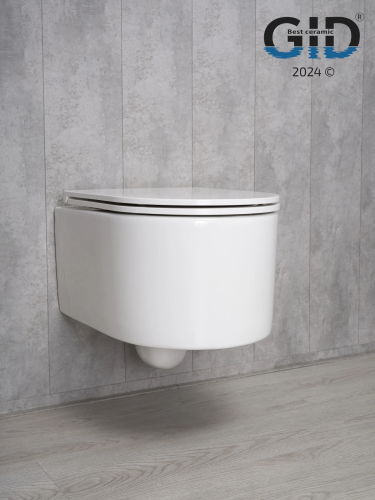 Унитаз подвесной Gid Concavo Tr2150 (62233Y) белый