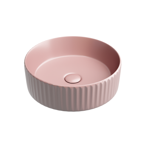 Раковина Ceramica Nova ELEMENT 36 см CN6057MP накладная цвет розовый матовый