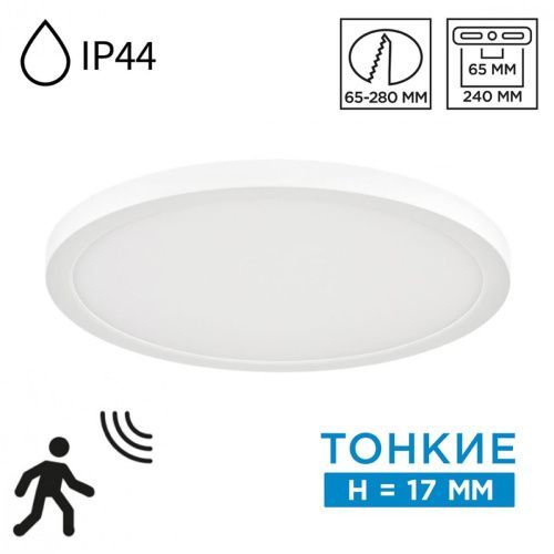 Светильник накладной Sonex Nebula White (Небула Вхите) 7790/24L