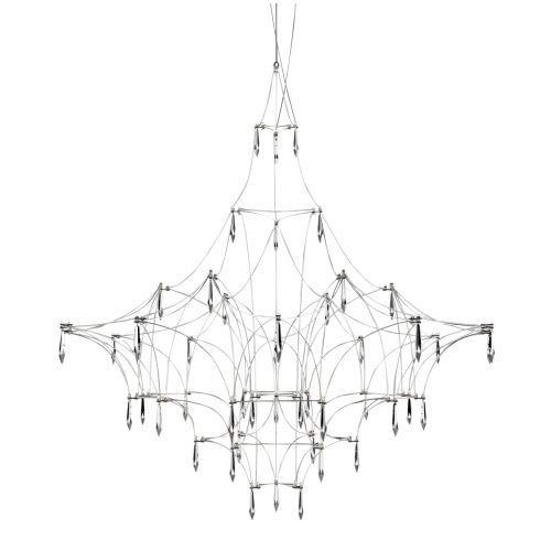 Светильник подвесной Delight Collection Lucciola (Луцциола) MD18001068-1E chrome
