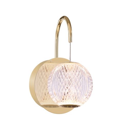 Бра Delight Collection Elliot Diamante (Еллиот Диаманте) MB20001012-1A gold