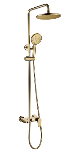 Душевая стойка Boheme Spectre 458-G настенная цвет золото