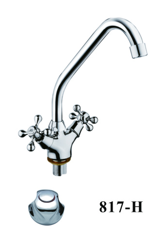 Смеситель для кухни D-Lin D153817-H на мойку хром