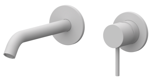 Смеситель для раковины Remer X Style X15PLBO встраиваемый в стену белый