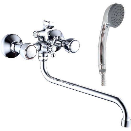 Cмеситель для ванны и душа Haiba HB2209 настенный хром Cмеситель для ванны и душа Haiba HB2209 настенный хром