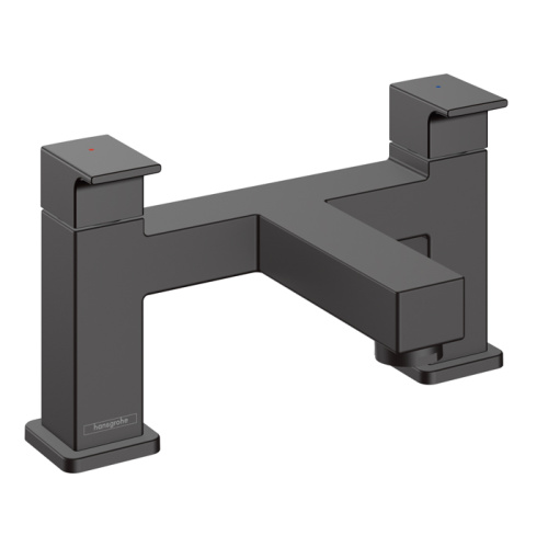 Смеситель Hansgrohe Vernis Shape 71452670 на борт ванны черный